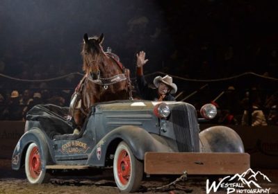 Barrel Racer Rides for a cause at the National Western