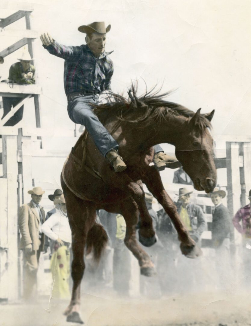 Ladd Lewis, Back when they bucked, Rodeo News