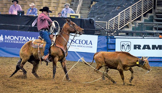  Tyler Domingue, competing at the 2016 RAM National Circuit Finals - Rodeo News 