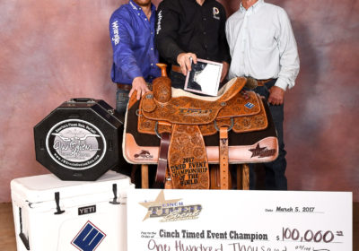 Jess Tierney becomes third member of his family to win CINCH Timed Event title