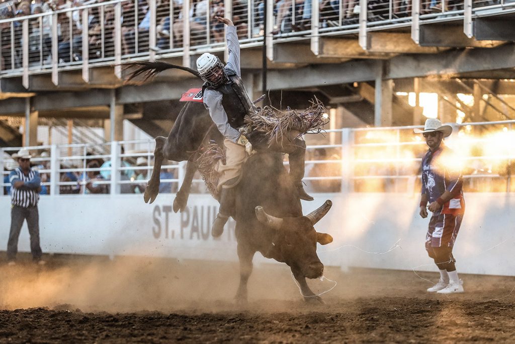 No better place to spend the 4th of July than at the St. Paul Rodeo ...